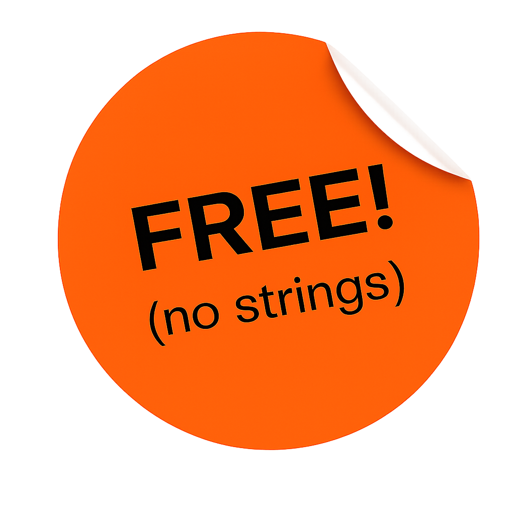 FREE! (no strings)