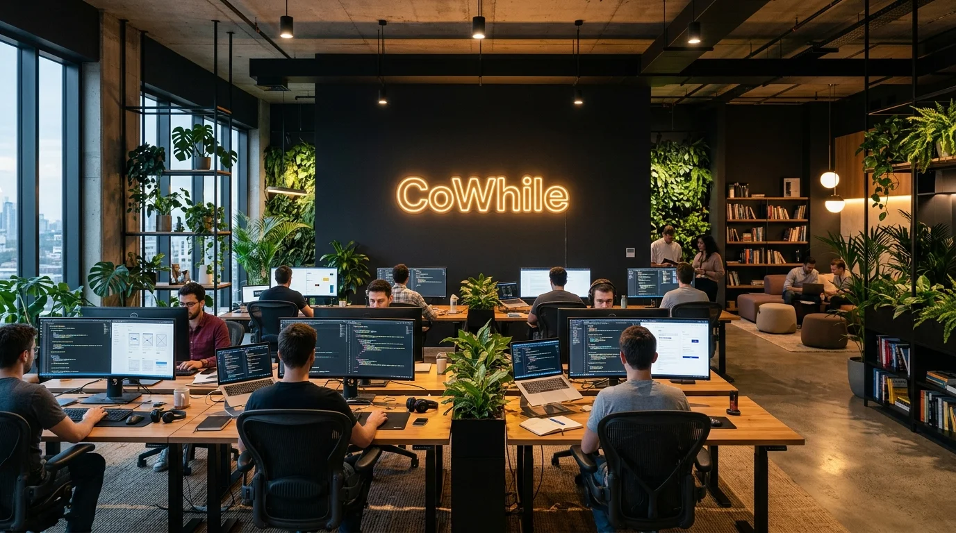 CoWhile modern software engineering office