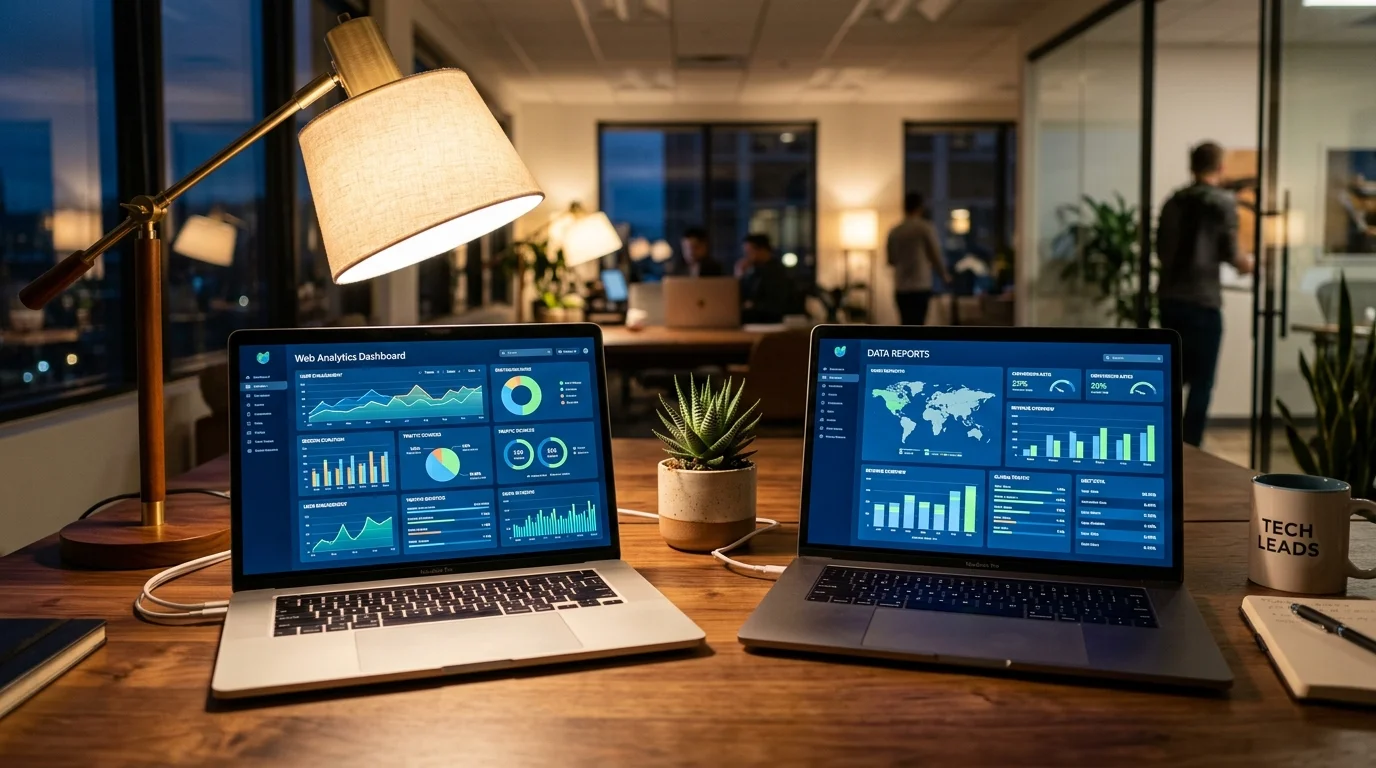 CoWhile engineering workspace and analytics dashboard
