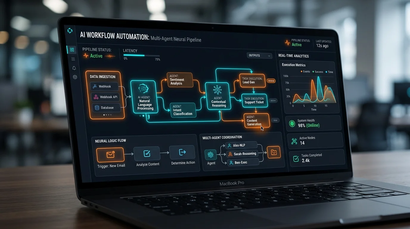 AI workflow automation and autonomous pipeline showcase