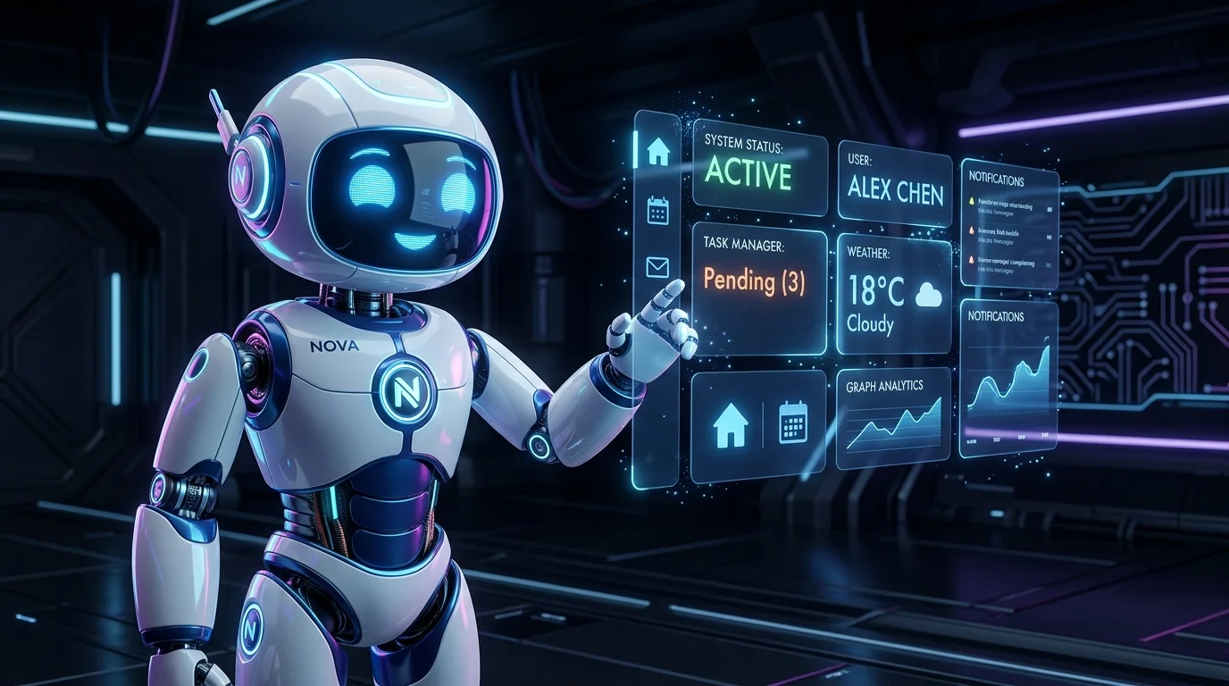AI solutions and autonomous agents showcase